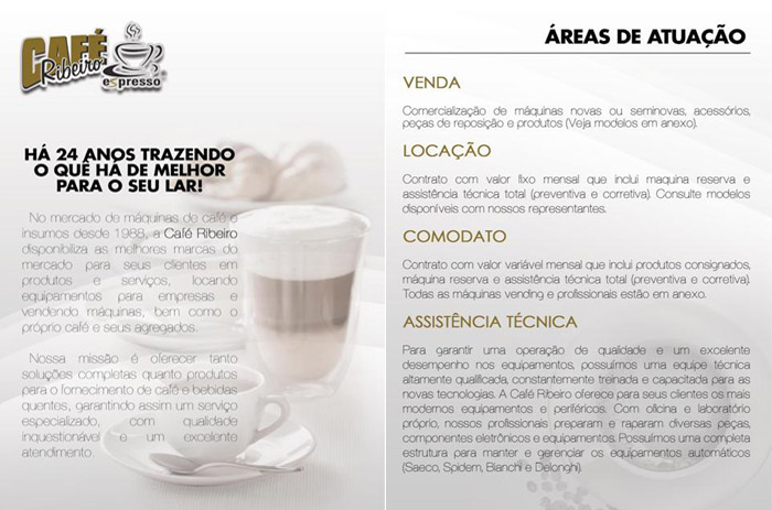 Entre em contato com Café Ribeiro Expresso