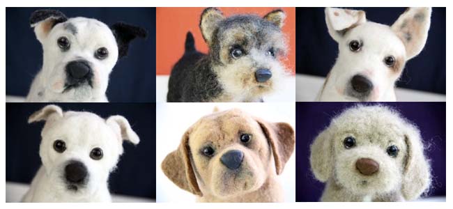 Empresa faz c�es de pel�cia vira-latas e sem dente