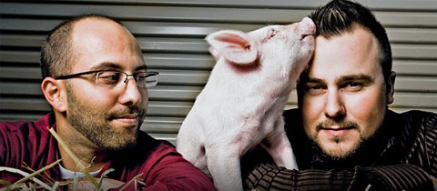 A dupla que acreditou no bacon