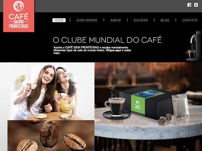 Dupla de empreendedores aposta em clube de assinaturas de caf�