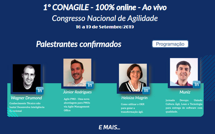 1 CONAGILE - Congresso Nacional de Agilidade